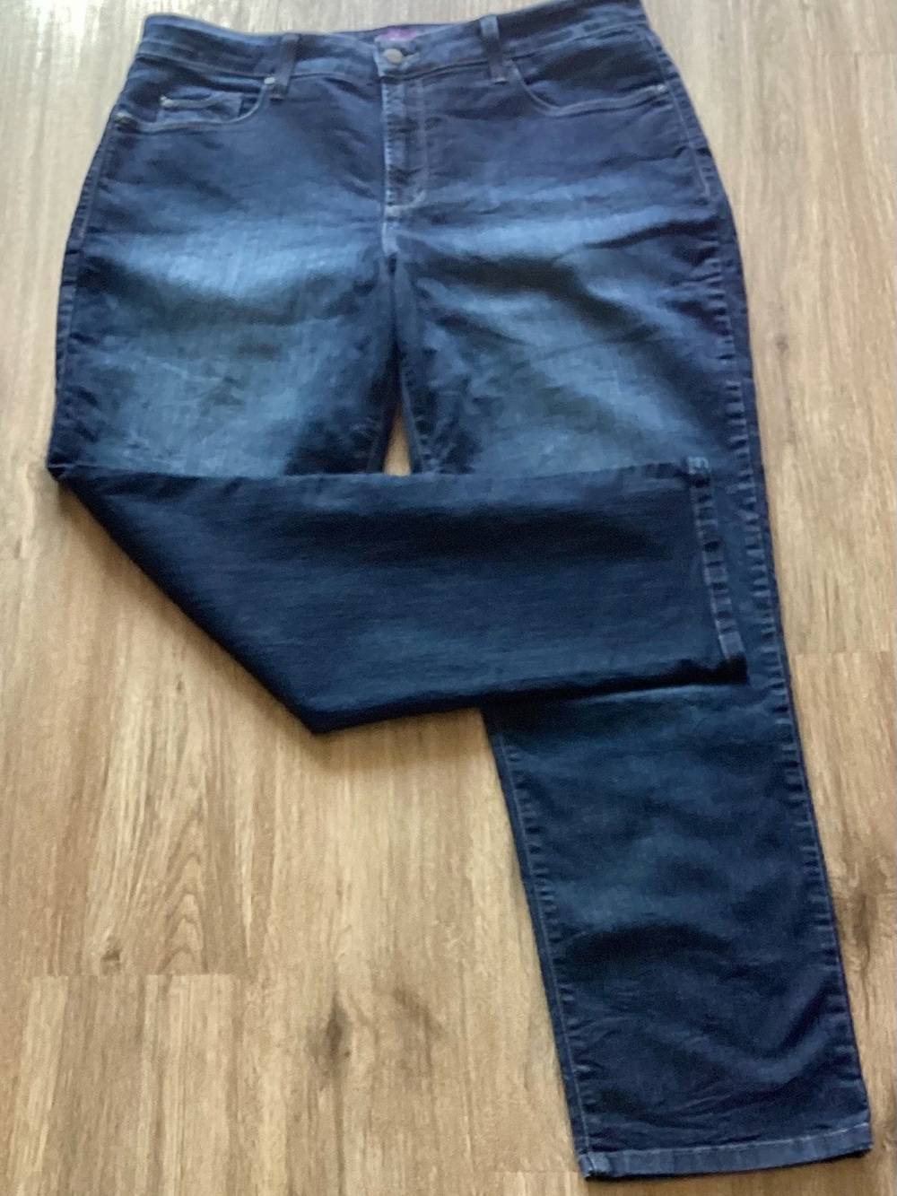 NYDJ (Not Your Daughter's Jeans) denim jeans, dark wash Size 14 Good Condition